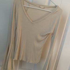 Bell sleeve top